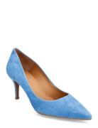 A3443 Shoes Heels Pumps Classic Blue Billi Bi