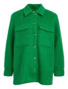 Objliva Jacket 125 Ulljakke Jakke Green Object