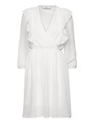 Onllondon 3/4 Ruffle Dress Wvn Kort Kjole White ONLY
