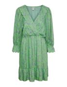 Yasstelli 3/4 Dress S. Kort Kjole Green YAS