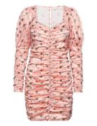 Gladys Recycled Tight Dress P Kort Kjole Pink Notes Du Nord