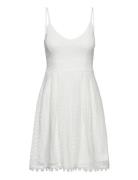 Onlhelena Lace S/L Short Dress Noos Wvn Kort Kjole White ONLY