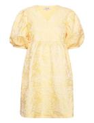 Lotusina Dress Kort Kjole Yellow A-View