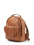 Backpack Mini™ - Chestnut Leather Accessories Bags Backpacks Brown Elo...