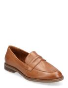 Women Slip-On Mokasiner Lave Sko Beige Tamaris