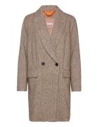 C_Catop1 Outerwear Coats Winter Coats Brown BOSS