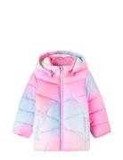 Nmfmanna Puffer Jacket Dream Fôret Jakke Multi/patterned Name It