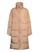 Downbblucky Coat Fôret Kåpe Beige Bruuns Bazaar