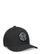 Crest C Mp Snapback Accessories Headwear Caps Black Brixton