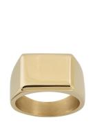 Cole Signet Ring Gold Ring Smykker Gold Edblad