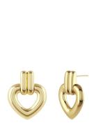 Beverly Studs L Gold Accessories Jewellery Earrings Studs Gold Edblad