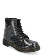 1460 J Black Cosmic Glitter Snørestøvletter Støvletter Black Dr. Marte...