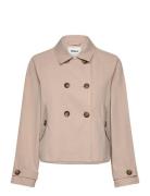 Onlapril Life Short Trenchcoat Otw Noos Trench Coat Kåpe Beige ONLY