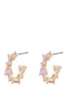 Ashley Small Oval Ear Accessories Jewellery Earrings Hoops Pink SNÖ Of...