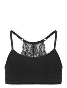 Top Seamless Lace At Back Tenc Night & Underwear Underwear Tops Black ...