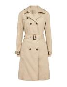 Sc-Lora Trench Coat Kåpe Beige Soyaconcept