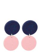 Dots Earrings No.2, Sweet Blueberry/Cherry Blossom Øredobber Smykker P...
