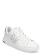 Abeni Rhinest Log Lave Sneakers White DKNY