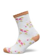 Leticia Socks Lingerie Socks Regular Socks White Mp Denmark