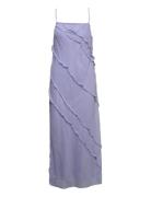 Mannah Dress 14774 Knelang Kjole Purple Samsøe Samsøe