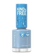 Rimmel Kind & Free Clean Nail Neglelakk Sminke Blue Rimmel