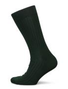 Forrest Green Ribbed Socks Underwear Socks Regular Socks Green AN IVY