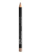 Slim Lip Pencil Cocoa Lipliner Sminke Brown NYX Professional Makeup