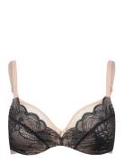 Midnight Flowers Covering Underwired Bra Lingerie Bras & Tops Wired Br...