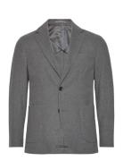 Slim Fit Flecked Wool Blazer Suits & Blazers Blazers Single Breasted B...