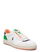Court Sport Leather-Suede Sneaker Lave Sneakers White Polo Ralph Laure...