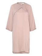 Hatoiw Dress Knelang Kjole Pink InWear