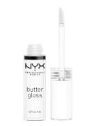 Butter Gloss Sugar Glass Lipgloss Sminke Nude NYX Professional Makeup
