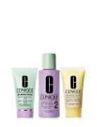 3 Step Skin Type 2 Set Hudpleiesett Nude Clinique