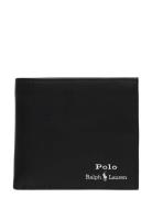 Leather Billfold Wallet Accessories Wallets Classic Wallets Black Polo...