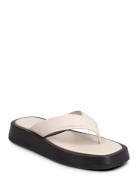 Woms Slides Flate Sandaler Beige NEWD.Tamaris