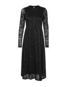 Cunicole Dress Knelang Kjole Black Culture