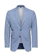 Slhslim-Timeliam Lt Blu Struc Blz Flex B Suits & Blazers Blazers Singl...