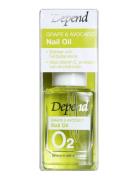 Grape & Avocado Nail Oil 11Ml Se/Fi Neglepleie Nude Depend Cosmetic