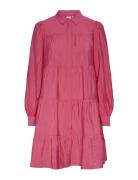 Yaspala Ls Shirt Dress S. Noos Kort Kjole Pink YAS