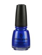 Nail Lacquer Neglelakk Sminke Blue China Glaze