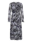 Natasja Dress Knelang Kjole Multi/patterned Fabienne Chapot