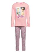 Long Pyjamas Pyjamas Sett Pink Barbie