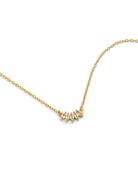 Theodora Bracelet Gold White Accessories Jewellery Bracelets Chain Bra...