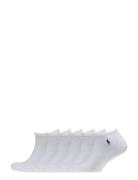 Cushi D Low-Cut-Sock 6-Pack Ankelsokker Korte Strømper White Polo Ralp...