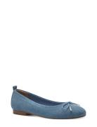 Woms Ballerina Ballerinasko Ballerinaer Blue Tamaris