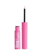 Vivid Brights Liquid Liner - Don't Pink Twice Eyeliner Sminke Nude NYX...