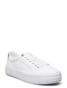 Essential Vulc Canvas Sneaker Lave Sneakers White Tommy Hilfiger