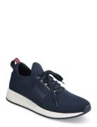 Tjm Elevated Runner Knitted Lave Sneakers Navy Tommy Hilfiger