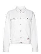Mom Cls Jacket Bh6193 Dongerijakke Denimjakke White Tommy Jeans