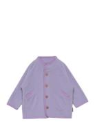 Uli Outerwear Fleece Outerwear Fleece Jackets Purple Molo
